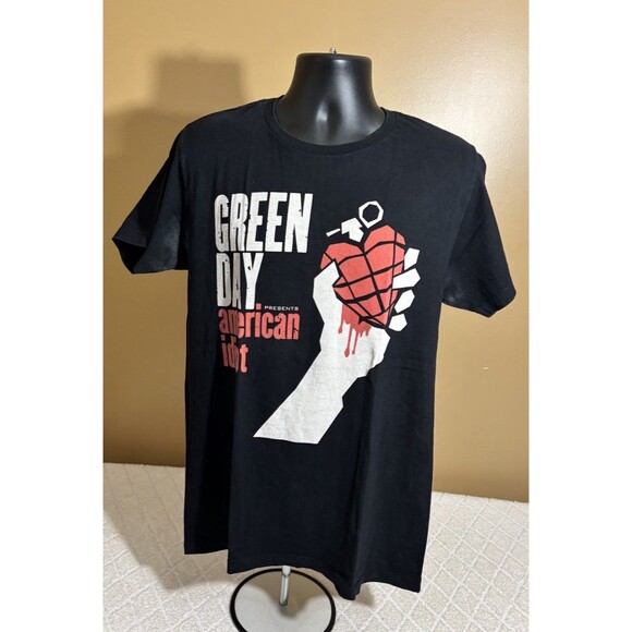 Vintage 2004 Green Day American Idiot Tour Concert Band Men’s Large See Details - Picture 2 of 15
